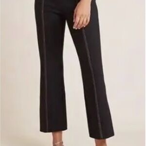 Anthropologie Black Flare Pants